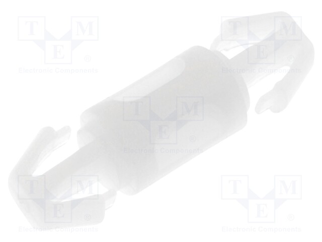 PCB distance; polyamide; L: 7mm; latch/latch; Colour: natural