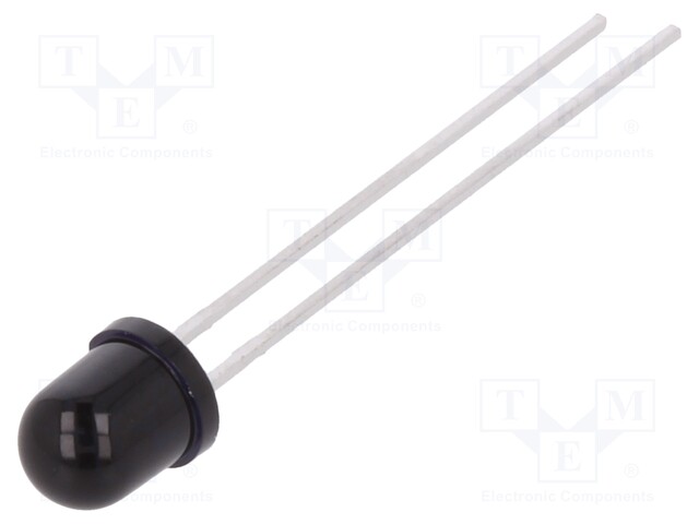 Phototransistor; λp max: 870nm; 70V; 40°; Lens: transparent; 200mW