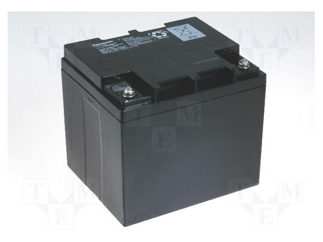 Re-battery: acid-lead; 12V; 42Ah; AGM; maintenance-free