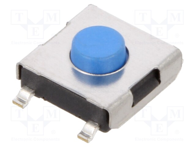 Microswitch TACT; SPST-NO; Pos: 2; 0.05A/12VDC; SMT; 1.6N; 3.1mm
