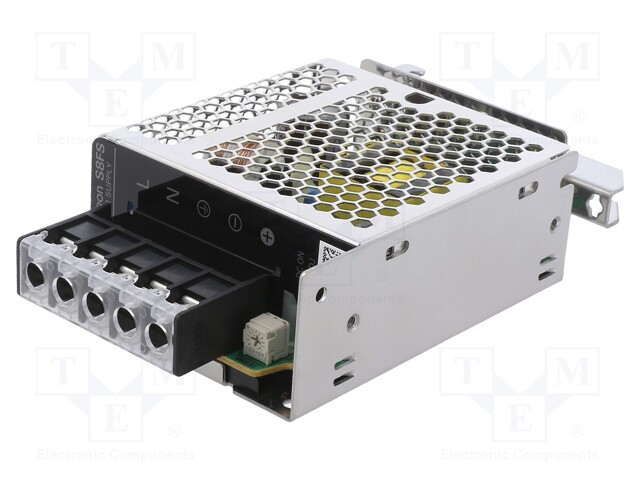 AC/DC DIN Rail Power Supply (PSU), ITE & Transformers, 1 Output, 30 W, 24 V, 1.5 A