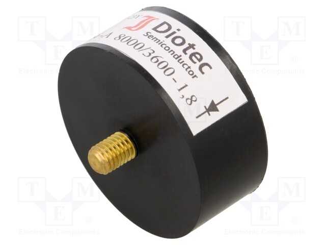 Diode: hockey-puck rectifying; 8kV; 1.8A; single diode; 1.5us