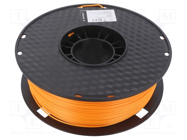 Filament: PLA+; 1.75mm; orange; 195÷235°C; 1kg