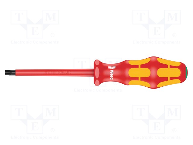 Screwdriver; insulated; Torx®; TX30; Blade length: 100mm; 1kVAC