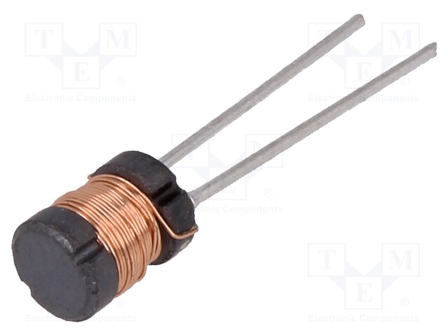 Inductor: wire; THT; 330uH; 400mA; ±10%; Ø6.5x8.5mm; vertical