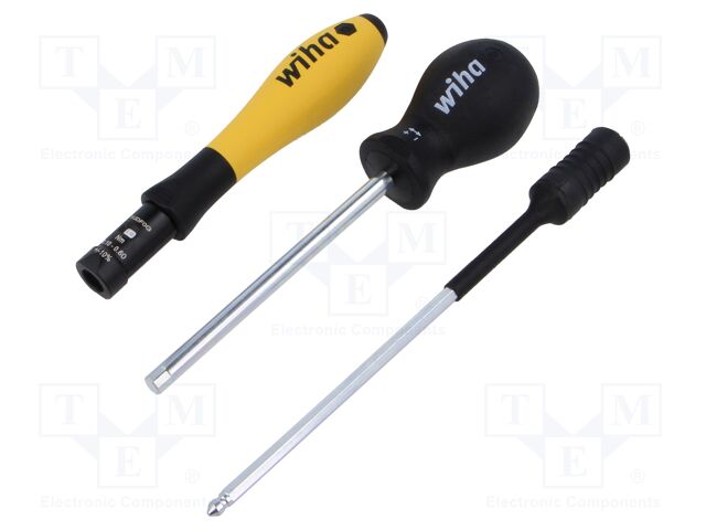 Screwdriver handle; dynamometric; ESD; TorqueVario®-S