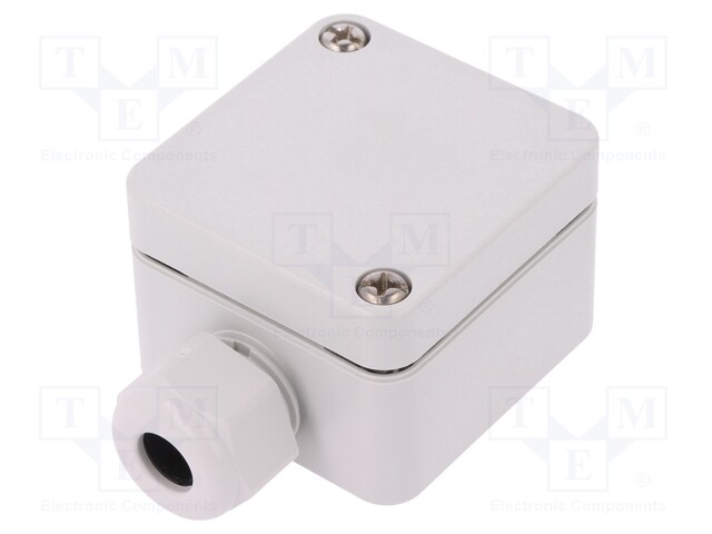 Enclosure: junction box; X: 50mm; Y: 52mm; Z: 35mm; polycarbonate