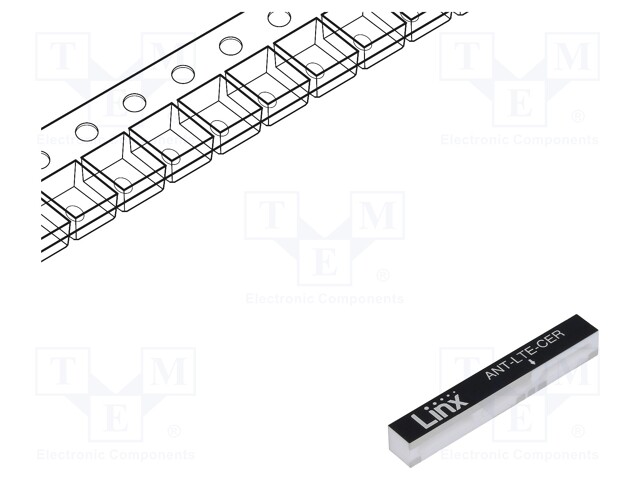 Antenna; 2G,3G,4G,LTE; linear; Mounting: SMD; 50Ω; 37x5x5mm