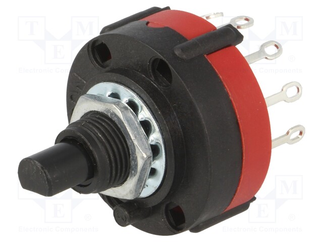 Switch: rotary; Pos: 10; 0.3A/125VAC; Poles number: 1; 30°; -20÷70°C