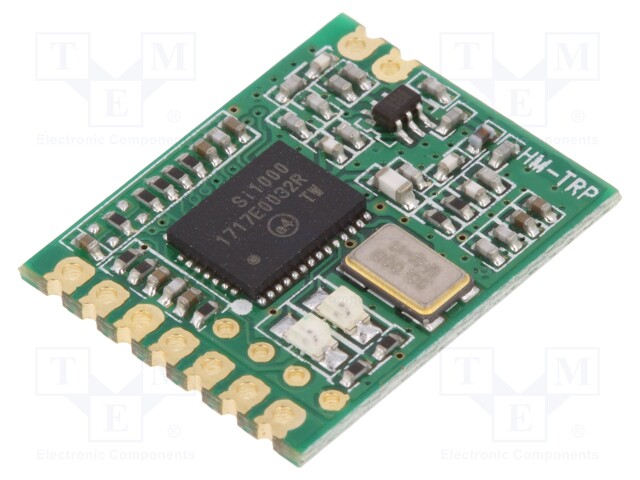 Module: RF; FM transceiver; FSK; UART; -117dBm; 2.4÷3.6VDC; 434MHz