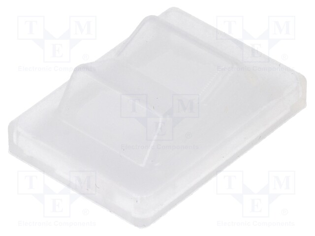 Switch accessories: cover; Body: transparent; -25÷55°C; 25x18mm