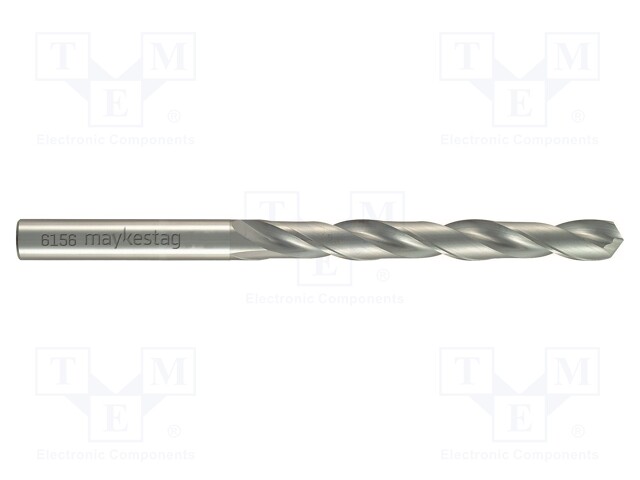 Drill bit; for metal; Ø: 5mm; L: 86mm; cemented carbide; case