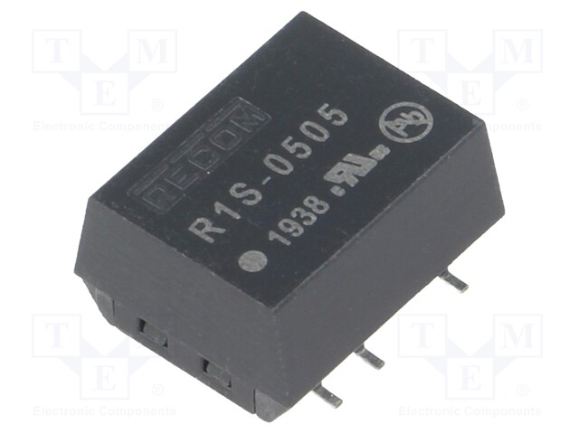 Converter: DC/DC; 1W; Uin: 4.5÷5.5V; Uout: 5VDC; Iout: 200mA; SMD