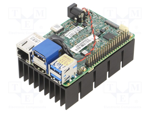 Single-board computer; RAM: 2GB; Flash: 16GB; 85.6x56.5mm; 12VDC