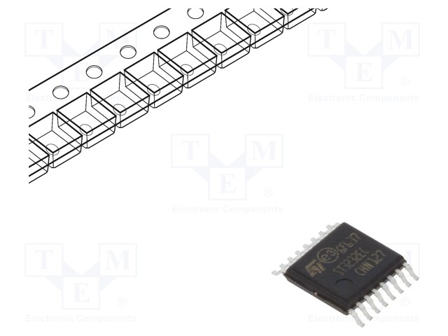 IC: interface; transceiver; RS232,full duplex; 250kbps; TSSOP16