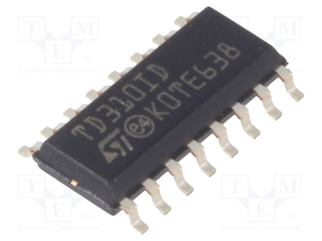 Driver; IGBT gate driver,MOSFET gate driver; 600mA; 5V; SO16