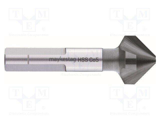 Countersink; high speed steel cobalt HSS-Co; Mounting: rod 6mm