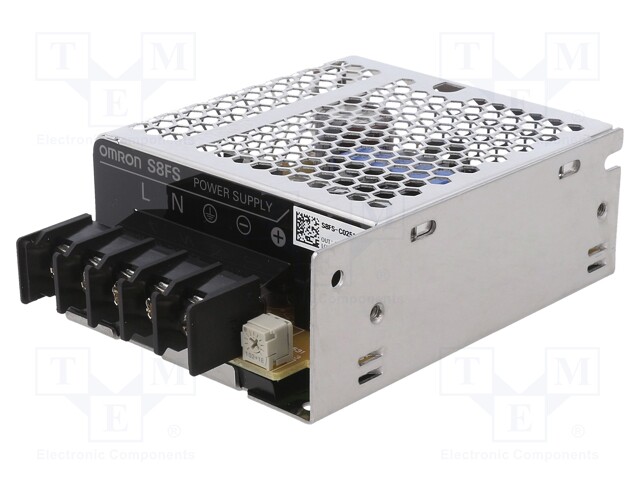 Power supply: switched-mode; 25W; 12VDC; 2.1A; OUT: 1; 99x82x35mm