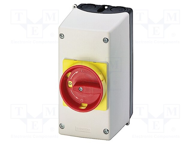 Housing to SIRIUS breakers; IP55; Series: S0; Mat: plastic