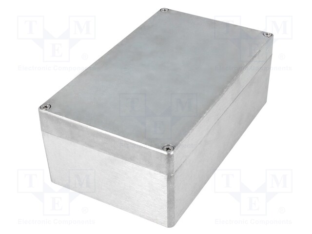 Enclosure: multipurpose; X: 120mm; Y: 200mm; Z: 75mm; aluminium; IP67