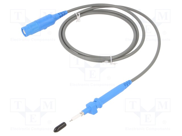 Probe: for oscilloscope; 0÷500MHz; 100: 1; 0.9ns; 10÷25pF; blue