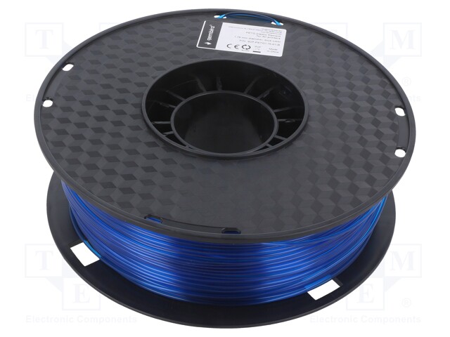 Filament: PET-G; 1.75mm; blue; 220÷260°C; 1kg