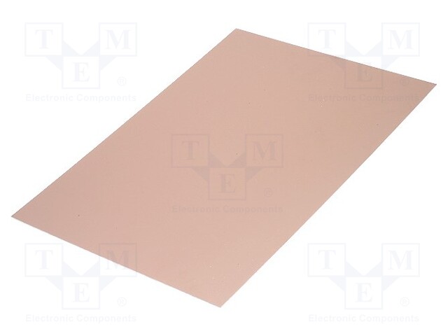 Laminate; FR4; 0.6mm; L: 420mm; W: 297mm; Coating: copper