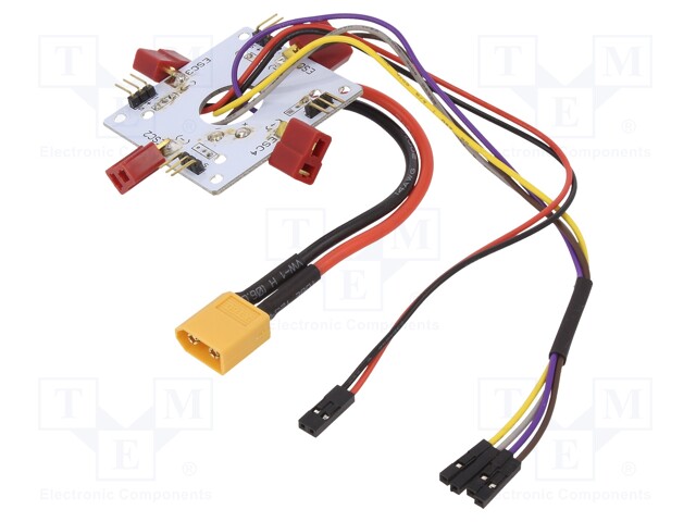 RC accessories: Power Distribution Board; Input: XT60 male x1