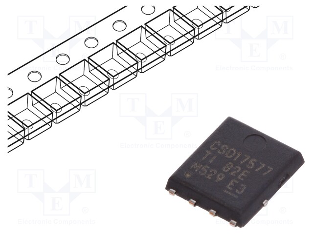 Transistor: N-MOSFET; unipolar; 30V; 60A; 53W; VSONP8 5x6mm