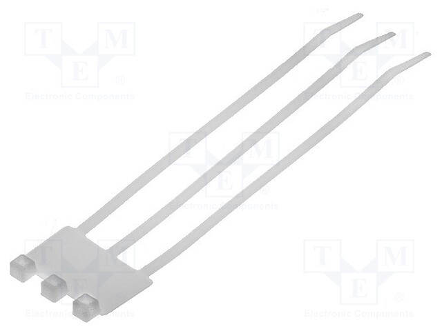 Cable tie; with label; L: 205mm; W: 4.7mm; polyamide; 225N; natural