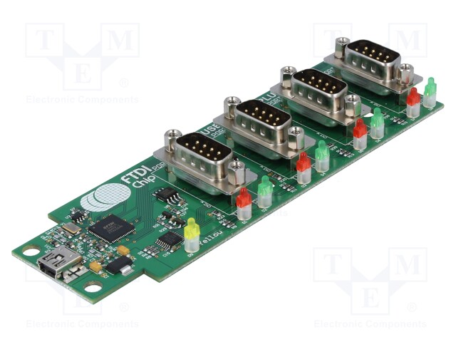 Module: USB; RS485,USB; D-Sub 9pin x4,USB B mini; -40÷85°C