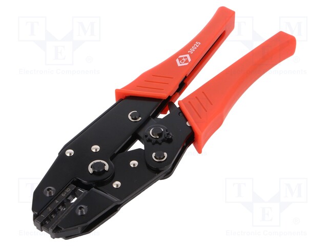 Tool: for crimping; non-insulated terminals; 1.5÷10mm2