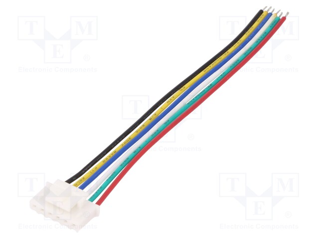 RC accessories: battery wire; 100mm; 24AWG; male; Insulation: PVC