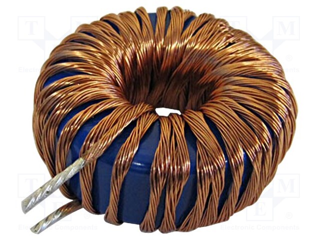 Inductor: wire; THT; 220uH; 15A; 37.5mΩ