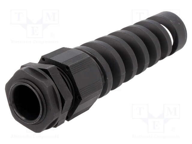 Cable gland; with strain relief; NPT1/2"; IP66,IP68; black