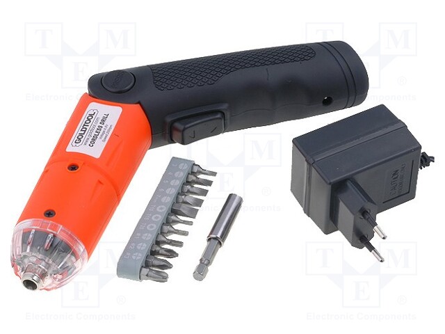 Electric screwdriver; Operating modes: screwdriving; 200rpm