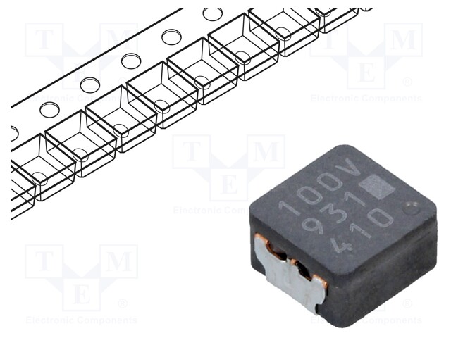 Inductor: wire; SMD; 10uH; 2.4A; 96mΩ; 5.5x5x3mm; ±20%; -55÷155°C