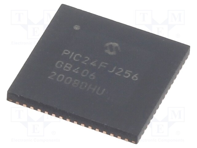 PIC microcontroller; Memory: 256kB; SRAM: 16kB; 32MHz; SMD; QFN64