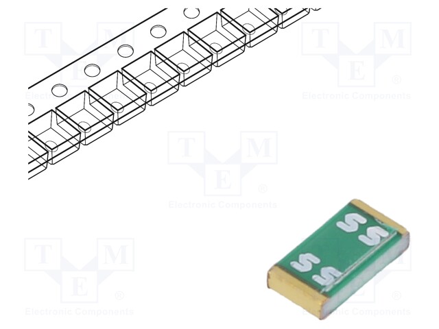 Fuse: fuse; time-lag; 25A; 32VAC; 63VDC; SMD; glass; Case: 1206; UST