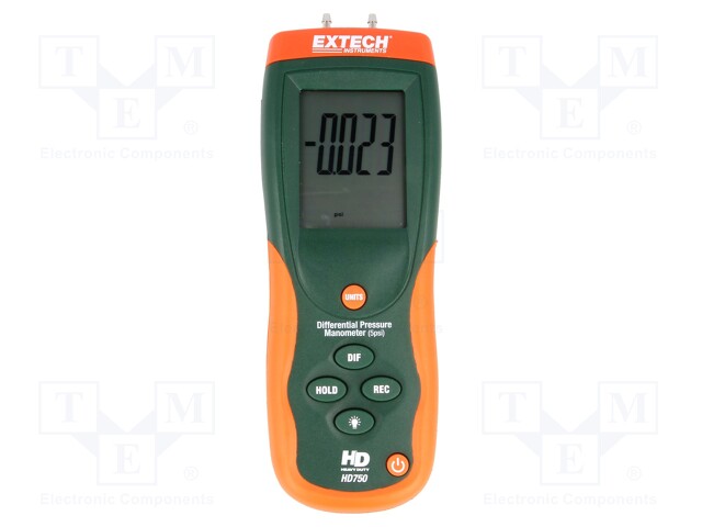 Manometer; LCD 4 digits,with a backlit; 0,001÷5psi; Plug: EU,UK