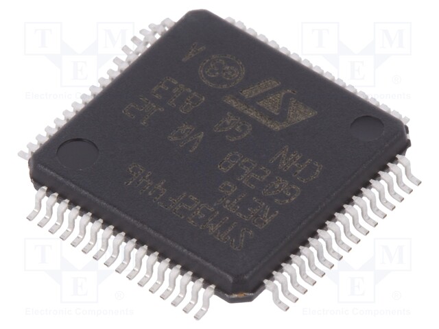 ARM microcontroller; Flash: 512kB; 180MHz; SRAM: 128kB; LQFP64