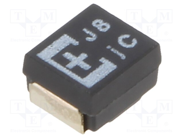 Capacitor: tantalum-polymer; 220uF; 6.3VDC; TPE; SMD; ±20%; 1000h