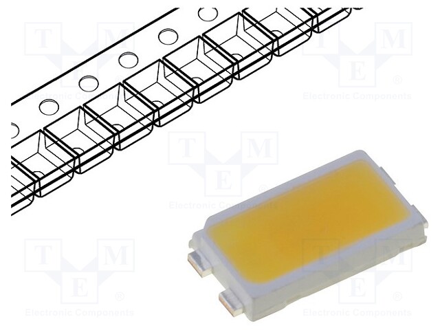 LED; SMD; 5630; white warm; 10000÷17000mcd; 2800-3500K; 120°; 150mA