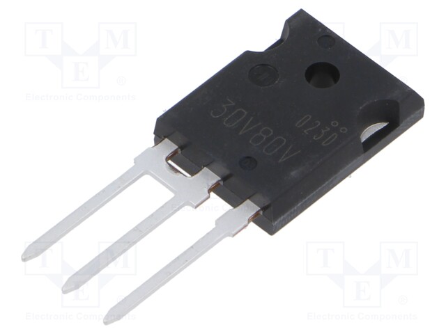 Diode: rectifying; THT; 800V; 30A; Ifsm: 450A; MTO3PV (TO247AD)