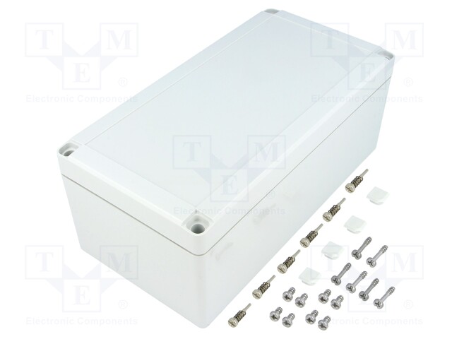 Enclosure: multipurpose; X: 124mm; Y: 244mm; Z: 97mm; EURONORD 3; ABS