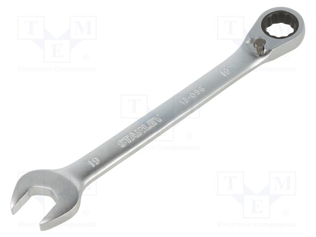 Wrench; combination spanner,with ratchet; 19mm; FATMAX®