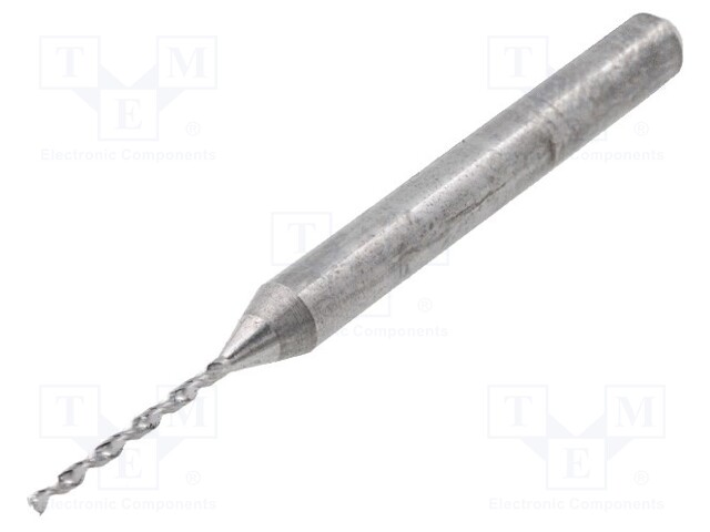 Drill bit; PCB; Ø: 0.8mm; carbon steel; 1/8" (3,175mm)