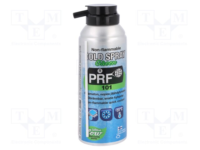 Freezing aerosol; colourless; 220ml; spray; PRF-101; -55°C