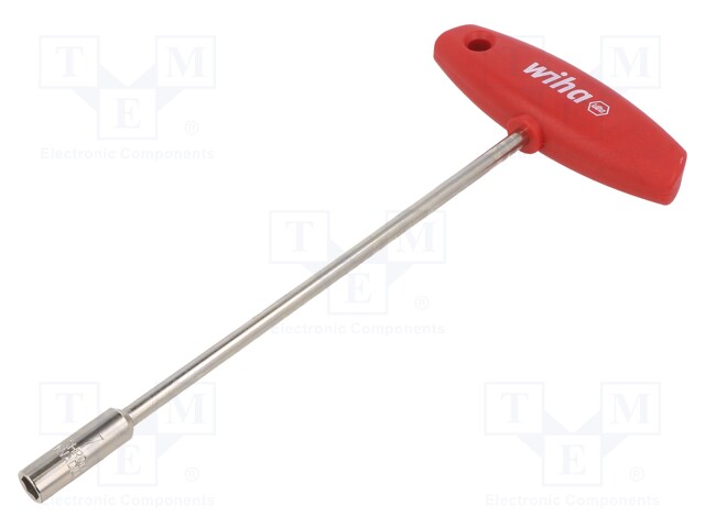 Key; socket spanner; HEX 7mm; Chrom-vanadium steel