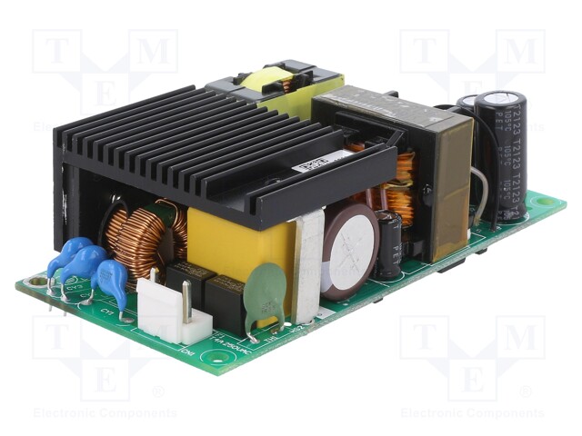 AC/DC Open Frame Power Supply (PSU), ITE & Medical, 1 Output, 150 W, 225W @ 10CFM